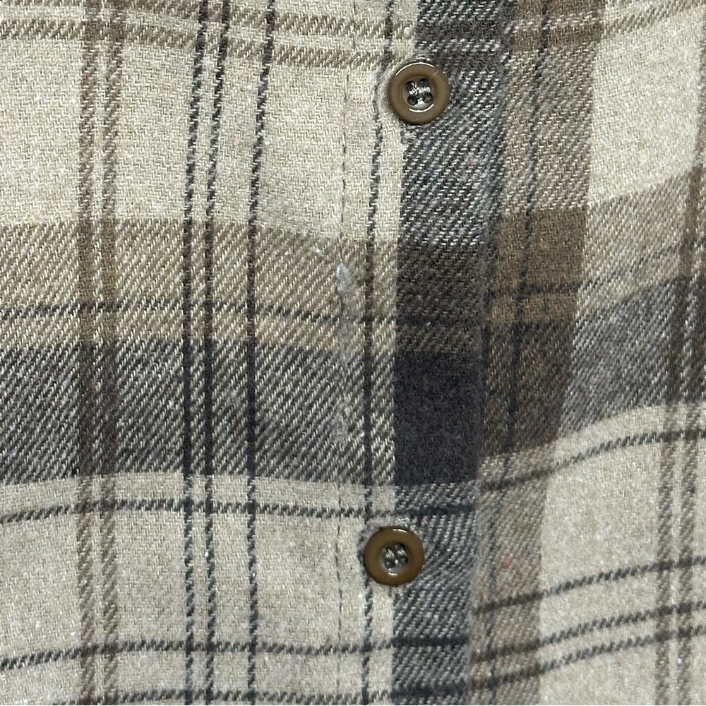 SHEIN Dazy Brown Plaid Flannel Shirt - Size M - Picture 6 of 6